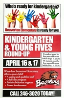 Kindergarten and Young Fives Round-Up.