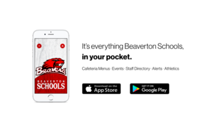 Beaverton Beavers App for Smartphones​