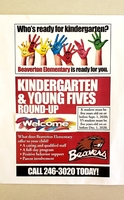 Kindergarten & Young 5's Round-Up